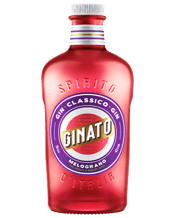 Ginato Melograno Pomegranate<br>Gin 700ml 700ML Ginato Melograno is a fresh and bright gin distilled using Sicilian pomegranates and blended using the finest Italian grown Barbera Grape.
