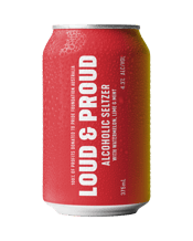 Watermelon, Lime & Mint Alcoholic Seltzer Can 375mL