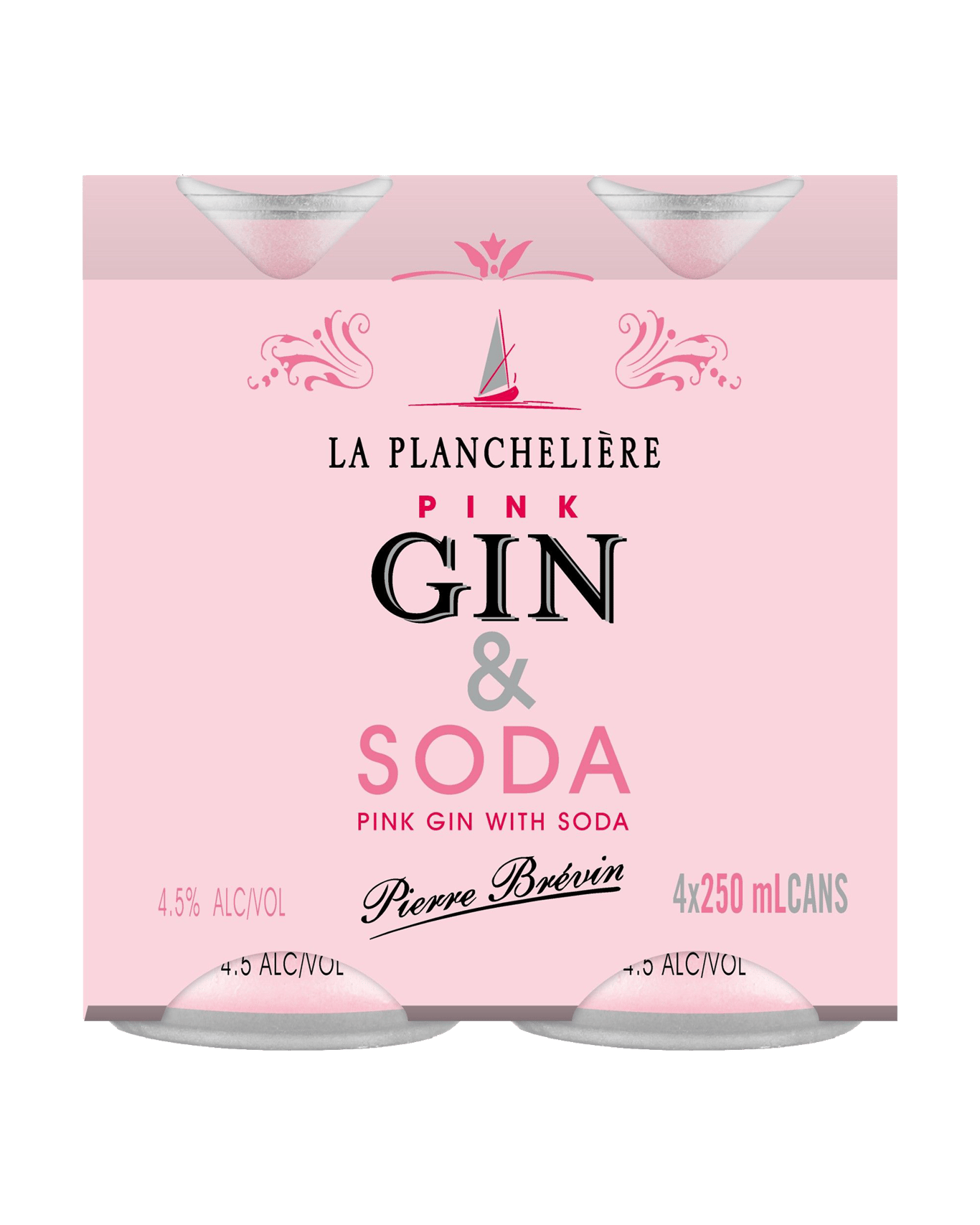 Buy La Plancheliere Pink Gin And Soda Can 250ml Online (Lowest Price