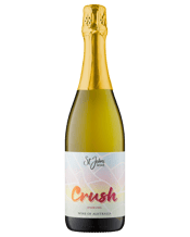 St Johns Wine Crush<br>Sparkling 750ML A sparkling wine with vibrant bubbles, bright citrus and stone fruit flavors, and a refreshing, crisp finish.<br>Aromas of green apples and white peach, complemented by fresh brioche on the nose. Palate is creamy yet lively, a touch of almond and finishing dry with a dash of citrus fruit.