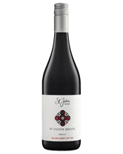 St Johns Wine Brook Shiraz<br>2024  750ML This medium-bodied Shiraz brims with dark mulberries, plum, blueberry and a little cherry on the nose. The palate is smooth and generous, opening with juicy dark fruit before shifting into subtle liquorice and dark chocolate tones. A lift of red currant carries through the finish, leaving the wine refined, balanced and wonderfully approachable.
