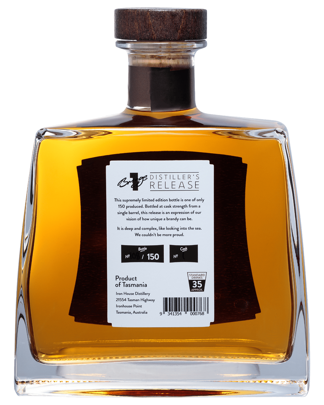 Buy Iron House Distillery Strange Omen Distillers Release Brandy 700ml Online (Lowest Price