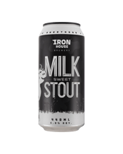 Ironhouse Brewery Milk Stout<br>Cans 440ml 440ML Indulge in the decadent depths of our signature milk stout, where sweetness meets darkness in a harmonious dance. Conceived in 2016 as a fleeting winter delicacy, our colossal Ichor Milk Stout has since become a beloved fixture, tailor-made for those frost-kissed evenings by the fire.<br />This robust libation boasts an impressive profile: rich milk chocolate envelops the palate, intertwined with bold coffee undertones and a subtle whisper of roasted cream caramels. Its initial allure proved irr