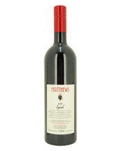  Matthews Syrah (shiraz) 2017<br> 750ML Aka Shiraz. In 1999 it was found to be the offspring of two obscure grapes from southeastern France, Dureza and Mondeuse Blanche. Grown on old vines in Berri, South Australia. Hand harvested, hand crafted wine, aged with a little French and American oak.