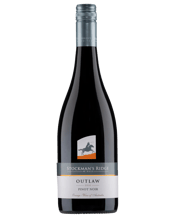  Stockman's Ridge Outlaw<br>Pinot Noir 2016  750ML Handpicked from 800m above sea-level. The nose is Big and Bold filled with Earthy notes. Dark vibrant Ruby. Complex bouquet of Morello Cherry, Dry Herbs and hints of Forest Floor. Palate is balance with French Oak, Plum and Savory Tannins.