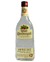  Specht Wald Himbeergeist<br>700ml  700mL -Traditional fruit spirit from aromatic wild raspberries -Prepared in the traditional way without additives -With a harmonious and gentle character -Ideal as an aperitif or digestif -Also as ingredients in cakes or pies a real treat