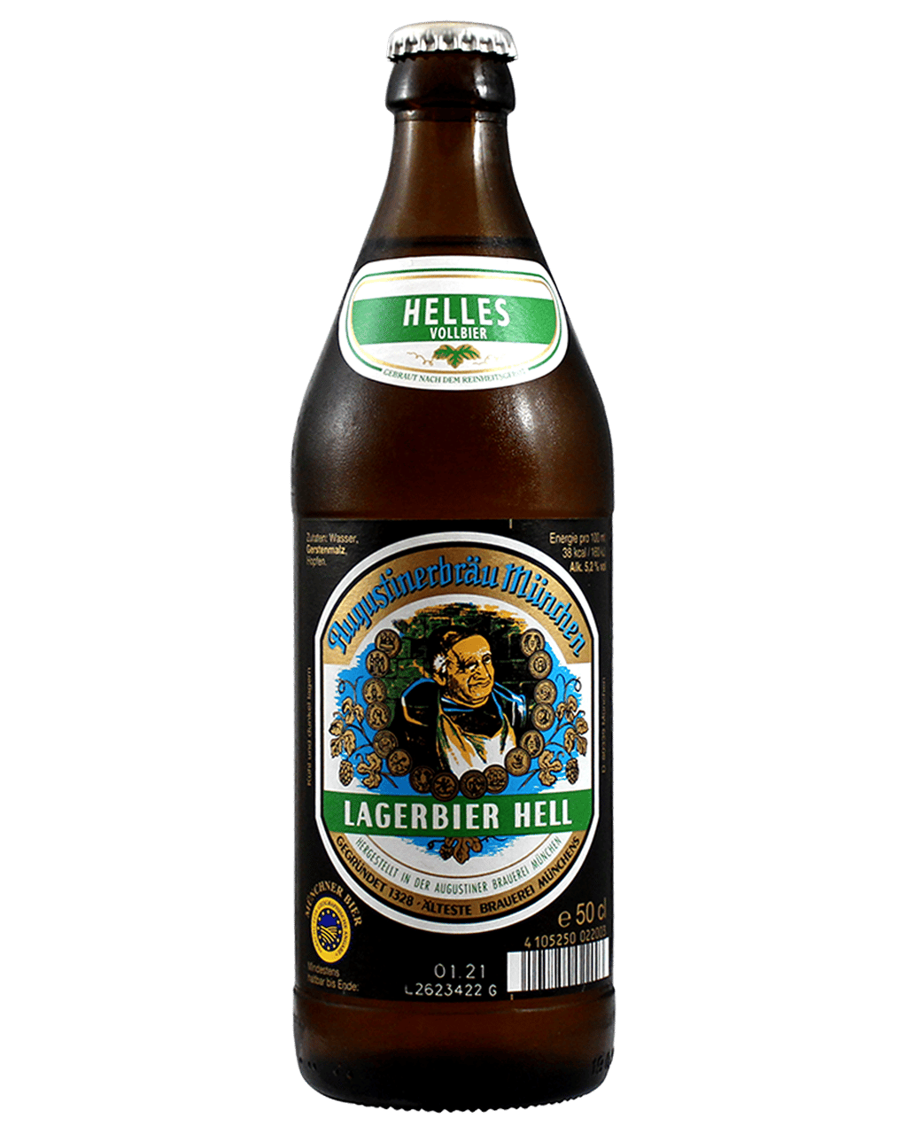 Augustiner Lagerbier Hell - Helles Lager 500ml (Unbeatable Prices): Buy  Online @Best Deals with Delivery - Dan Murphy\'s | USA, ab 01.02.