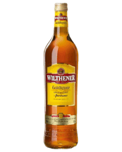  Wilthener Goldkrone  700mL One of the most popular and best-selling spirits in Germany: pleasurable, mildly harmonious and with a well-rounded bouquet. This spirits speciality is carefully composed in the best art of distilling according to an old recipe and tradition and ennobled with a proportion of high-quality wine distillates. It is pleasurable and harmonious – with a well-rounded bouquet.