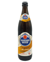  Schneider Weisse Tap 7<br>Original  500ML With its amber-mahogany colouring and streaked with fine top-fermented yeast, this beer has a fine, persistent head that adheres well to the glass. It is pleasantly fruity with a typical top-fermented smell, an aroma of clove and nutmeg apple tantalizes the nose. On the tongue, it is fresh, clean, full-bodied, harmonious and well-balanced. It finishes with a light, delicate taste of bitters leaving behind a sour impression.