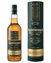 The Glendronach Single Malt<br>Scotch Whisky Cask... 700ML By bottling the whisky at its natural cask strength of 61%, The Glendronach Cask Strength offers connoisseurs a deeper insight into the distillery’s signature profile. The eighth release of this expression has been matured for 10 years in both Pedro Ximenez and Oloroso sherry casks, resulting in an exquisitely rich and full-bodied single malt. With each Cask Strength release, Master Blender Rachel Barrie selects the perfect marriage of these two cask styles before bottling without chill filtrati