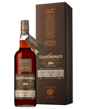  Glendronach Single Cask 28<br>Year Cask 1769... 700ML Resting in the earthen floored, traditional dunnage warehouses of The GlenDronach Distillery is an exquisite selection of fine Spanish oak sherry casks, slowing maturing our Highland Single Malt. Dating back as far as 1968, we have a rich selection of barrels, hogsheads, puncheons and butts to choose from. Only the most exceptional are personally selected by our Master Blender Dr. Rachel Barrie each year, to celebrate and share the very best of the distillery’s character.