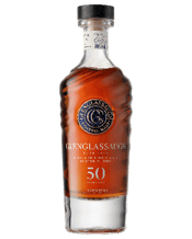 Glenglassaugh 50 Years Old<br>The Serpentine... 750ML When the distillery was reawakened in 2008 after a near twenty year period of silence, it had been storing exceptional treasure in its coastal warehouses – rare whisky laid to rest in fine wood for decades. Over time, rich natural colour has drawn from the wood, and character has intensified to form individual and complex sensory notes. A very small number of exceptional casks are made available in their entirety to select buyers, offering a unique and exceptional sensory experience. These casks