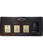  Old Kempton Distillery Okd<br>Gin Tasting Gift... 150ML The Old Kempton gin range has been designed to offer every consumer something they will fall in love with (maybe even all three!).<br>Take a trip with us – from our Embezzler Dry Gin, to our tropical Six Shillings Cocktail Gin, before finishing with our floral &amp; spices filled Barrel Aged Gin.<br>Containing –<br>Embezzler Gin 50mL<br>Aroma:Juniper and lemon peel with just a hint of mixed spices and dried florals.<br>Palate:A big hit of juniper at first, gives way to a complexity of dried citr