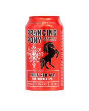  Prancing Pony Brewery Ipa<br>India Red 375ml  375ML Big, bold and beautiful. Mango, passionfruit,<br />blackcurrant, apricot and pineapple hop<br />aroma making this beer super fruity,<br />combined with a strong caramel malt<br />character. A full-bodied ale with a sweet<br />finish and bitter back palate.