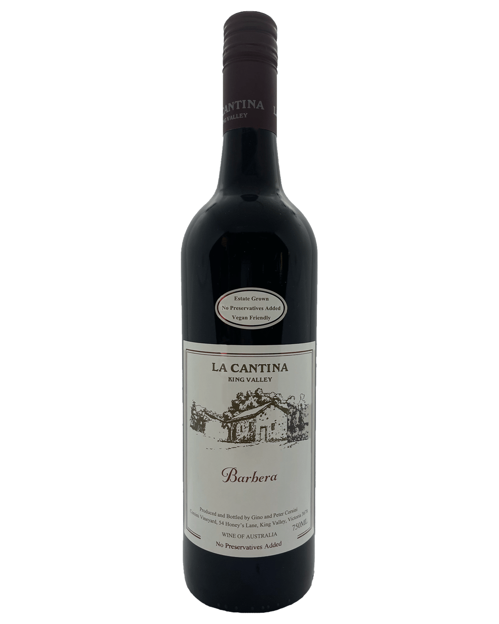 Buy La Cantina Preservative Free King Valley Barbera 2022 Online