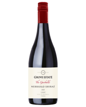  Grove Estate The Garibaldi<br>Nebbiolo Shiraz  750mL The 2020 Garibaldi is a wine we have been contemplating producing for the past 10 years. A 50/50 blend of Nebbiolo and Shiraz made in the difficult year of 2020. The two previous years we had been in drought but this one toppped it of with only a fraction of our normal crop. So enjoy the wine, it is soft and full of fruit from the two countries that Garibaldi loved.