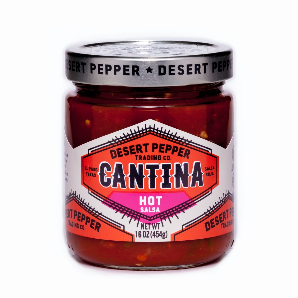 Desert Pepper Cantina Salsa Roja Hot 454G Boozy