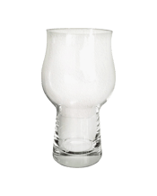 Jm Style Manuel Ipa Glass<br>550ml  550ML The shape of the glass has been designed to allow the beer to flow slowly while avoiding the transfer of heat from hand to beer.<br>This is the go-to glass for your favorite IPA beer. Its distinctive shape with rippled bottom helps aerate your brew, preserving a frothy head to amplify aromas for an ideal drinking experience.<br>volume 550ml<br>height: 16cm<br>width: 8cm.