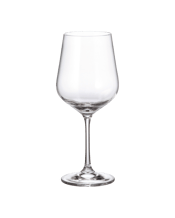  Bohemia Strix Red Wine Glass<br>450ml  450ML Many years of tradition, a wide range of products, creative designers and high production and technological standards are the main reasons for the success of our crystal. At present, Crystal BOHEMIA ranks among leading world producers of crystal and it is unambiguously the major producer in the Czech Republic.