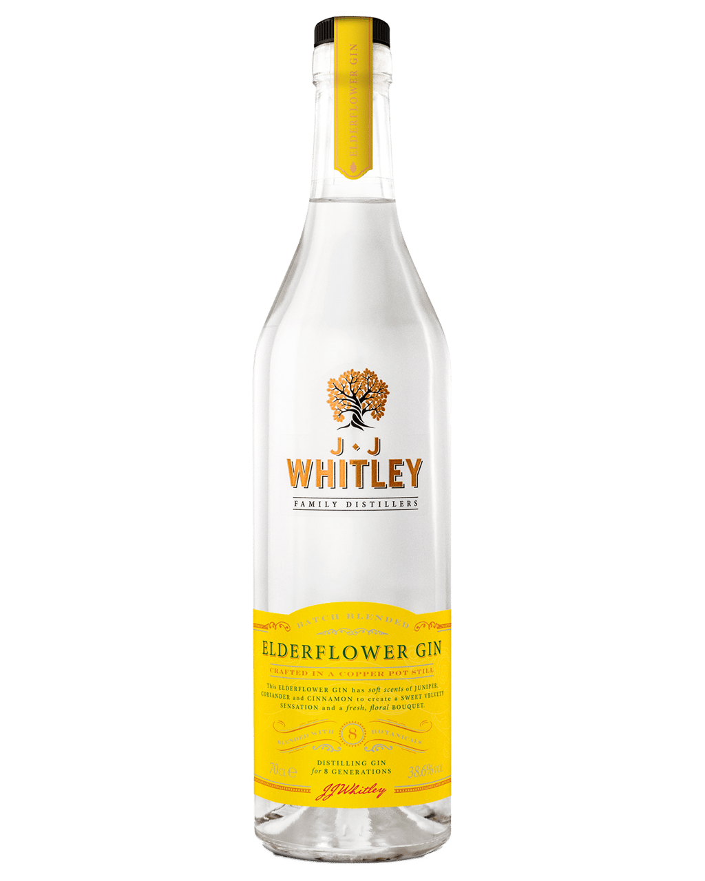 Buy Jj Whitley Edlderflower Gin, Delicious Gin Infused With