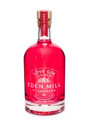  Eden Mill Love Gin Liqueur<br>500ml  500mL Our Love Gin Liqueurs range is bold and adventurous – a mixture of vibrant ingredients and flavours. Raspberry, Vanilla And Meringue Liqueur Same fantastic flavour but in our brand new bespoke bottle. Raspberry, Vanilla & Meringue combine with vanilla, juniper, goji berries, rose petals and Scottish raspberries - and of course, our own Love Gin - to create an outrageously decadent liqueur that made us think of ice cream on a summer day.&nbsp; Enjoy served with Elderflower Tonic or Sparkling Raspberry