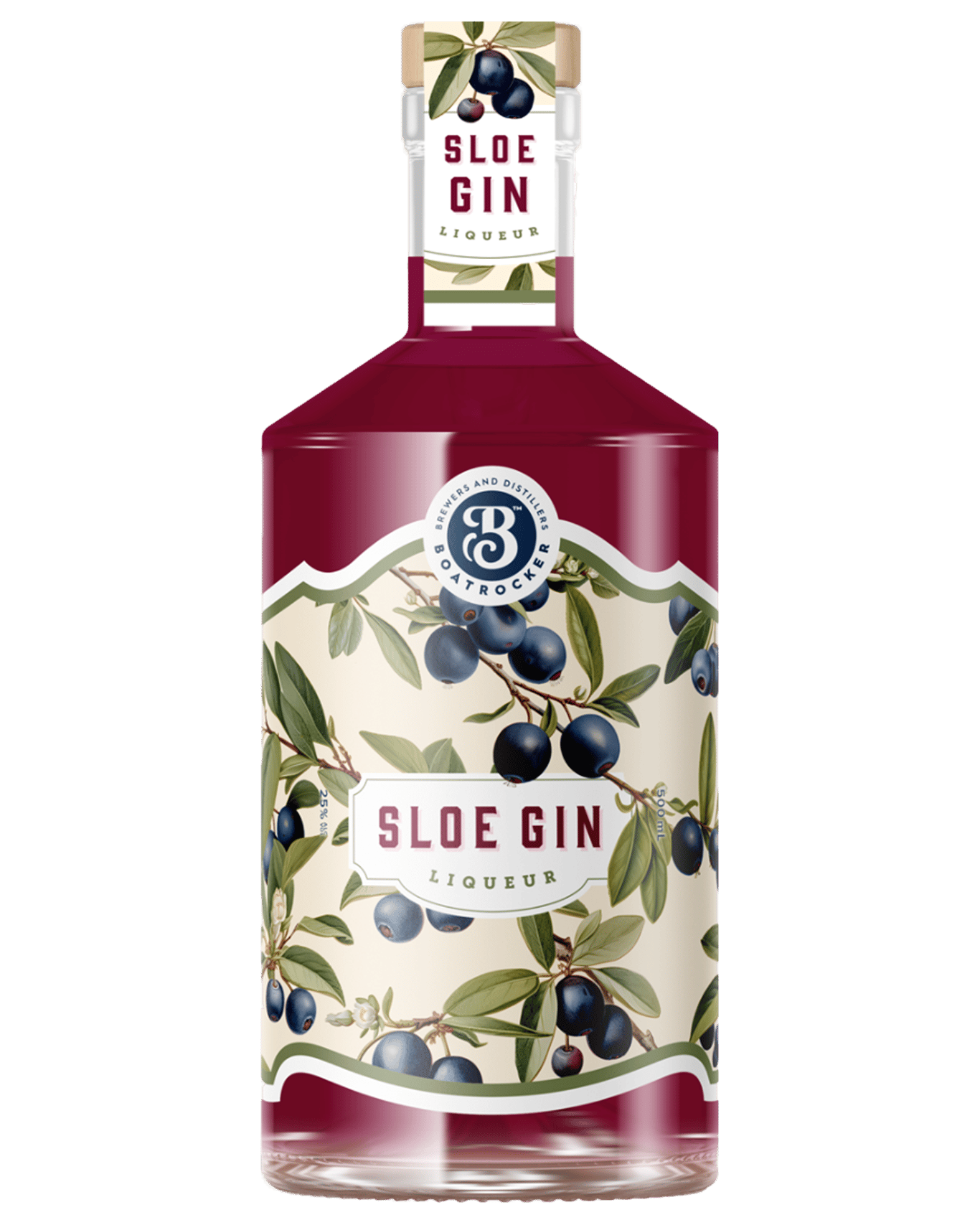 Buy Boatrocker Sloe Gin 500ml Online (Low Prices) from Dan Murphy's