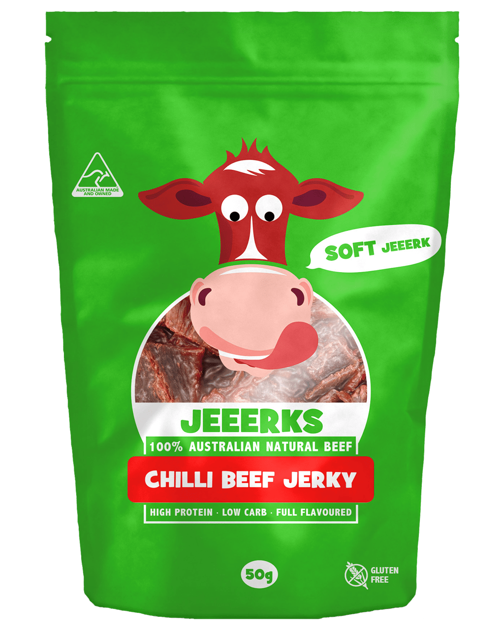 Jeeerks Chilli Soft Beef Jerky 35g Unbeatable Prices Buy Online