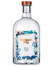  Brogan's Way Royal Blood Gin<br>700ml  700mL Something a bit special, complex with a lingering cardamom heat, at 57.2% it has a bit of a kick. Herbal aromas and flavours from the rosemary and bay leaf are seasoned with Australian sea parsley, saltbush and roasted wattle seed giving plenty of good mouthfeel. Tasting Note Juniper forward, dry, slightly citrus, and extremely savoury. With herbal and aromatic characters of fresh vapour distilled rosemary leaf, supported by bay leaf, olive leaf and black peppercorns, that are amplified by the A