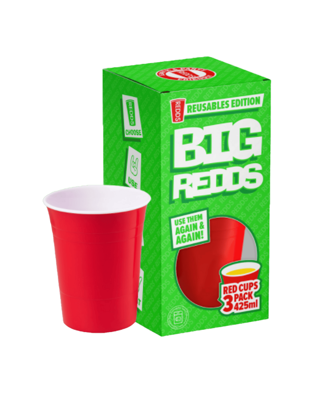 Red Rover Cups Buy Redds Cups Reusable Red 425ml Online @Lowest Price
