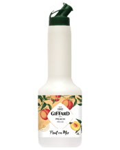  Giffard Fruit For Mix Peach<br>(puree) 1000ml  1000mL Fruit For Mix When you need a fruit puree, use the best. With more fruit than other purees on the market, Giffard Peach Fruit For Mix (1L) is the best option for adding real fruit to cocktails, smoothies, shakes, desserts and more. Appearance:&nbsp;Deep yellow/orange. Aroma:&nbsp;Fresh, juicy peaches, slightly floral. Taste:&nbsp;Intense fresh peach juice, very light acidity. Satisfying and aromatic length, smooth texture. Light vegetal note of peach skin on the finish. Vegan, Gluten free, non-GMO, no&nbsp;preserva