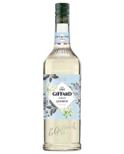  Giffard Jasmine (jasmin)<br>Syrup 1lt  1L France's No.1 Syrups and Liqueurs TASTING NOTES Bright floral aroma. Fine balance between floral notes and pleasant sweetness HISTORY Jasmine (Jasmin) Syrup 1L is made in France by a fifth generation family established 1885. Made from freshly cut jasmine flowers and 100% pure French sugar beet. No preservatives added GREAT FOR Drink like the French do, with still or sparkling water, or try it in your favourite mixed drinks and cocktails.