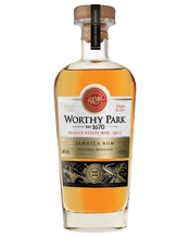  Worthy Park Estate Single<br>Estate Reserve Rum... 700mL From field to glass, this 100% single estate rum was crafted, aged 6-10 years, blended and bottled on site. A showcase of the unique complexity and distinctive taste of Worthy Park, this rum presents a beautiful natural amber colour. Light tobacco and toasted oak notes give way to baking spices and luscious tropical fruit. The finish is long and dry, with light spice notes inviting you back for more.