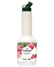  Giffard Fruit For Mix<br>Raspberry (puree)... 1000ML Fruit For Mix.<br>When you need a fruit puree, use the best. With more fruit than other purees on the market, Giffard Raspberry Fruit For Mix (1L) is the best option for adding real fruit to cocktails, smoothies, shakes, desserts and more.<br>Appearance:&nbsp;Bright magenta red.<br>Aroma:&nbsp;Fresh raspberry, honeyed, caramelized, heady scent.<br>Taste:&nbsp;Baked scones&nbsp;nicely balanced with the subtle acidity of a freshly-picked raspberry. Lasting velvety texture with a floral honey note