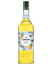  Giffard Pineapple (ananas)<br>Syrup 1l  1L France's No.1 Syrups and Liqueurs<br />Tasting Notes<br />Perfect pineapple yellow. Ripe fruit sweetness bursting with freshness and a hint of acidity<br />History<br />Pineapple (Ananas)&amp;nbsp;Syrup 1L is made in France by a fifth generation family established 1885. Traditional maceration using natural ripe pineapple and 100% pure French sugar beet. No preservatives added<br />Great For<br />Drink like the French do, with still or sparkling water, or try it in your favourite mixed drinks and