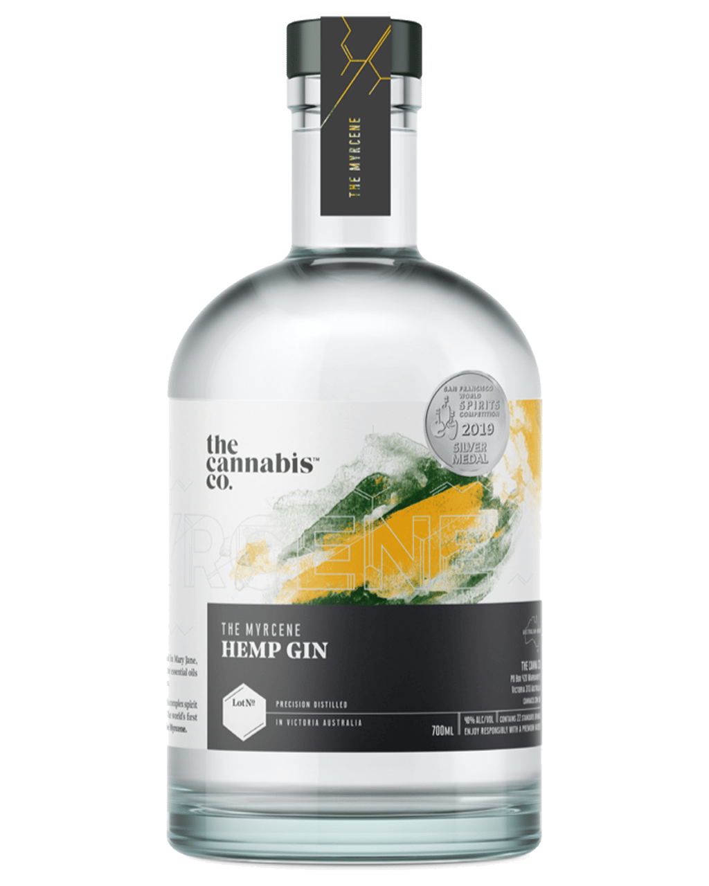 The Canna Co The Myrcene Hemp Gin 700mL Boozy