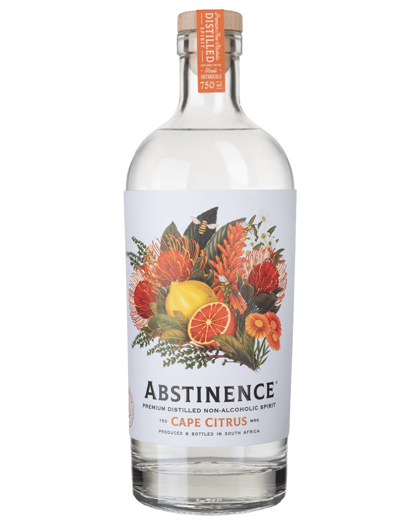Buy Abstinence Cape Citrus 0 Gin 750ml Online (Lowest Price Guarantee