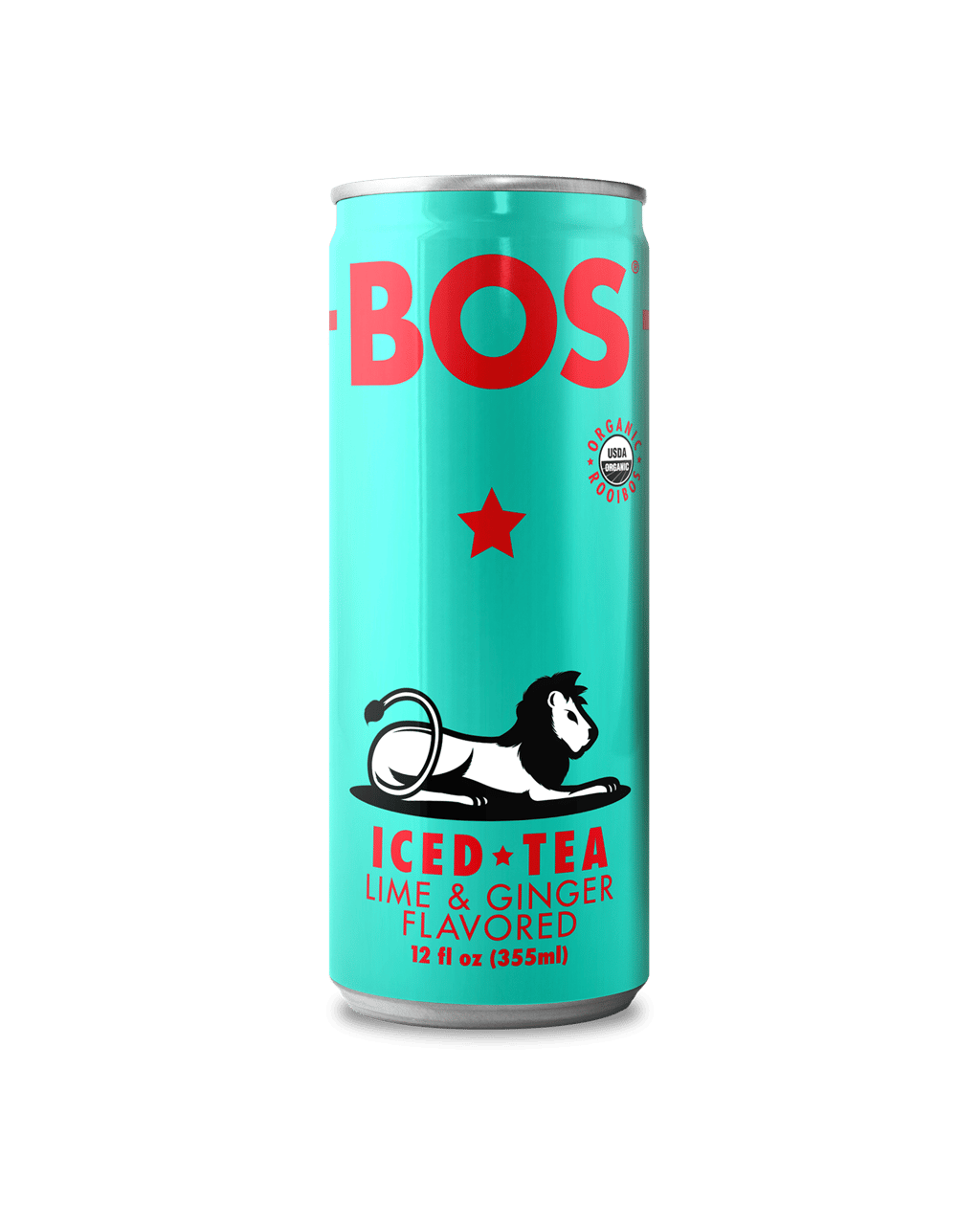 Buy Bos Ice Tea Lime & Ginger 355ml Online (Low Prices) from Dan Murphy's