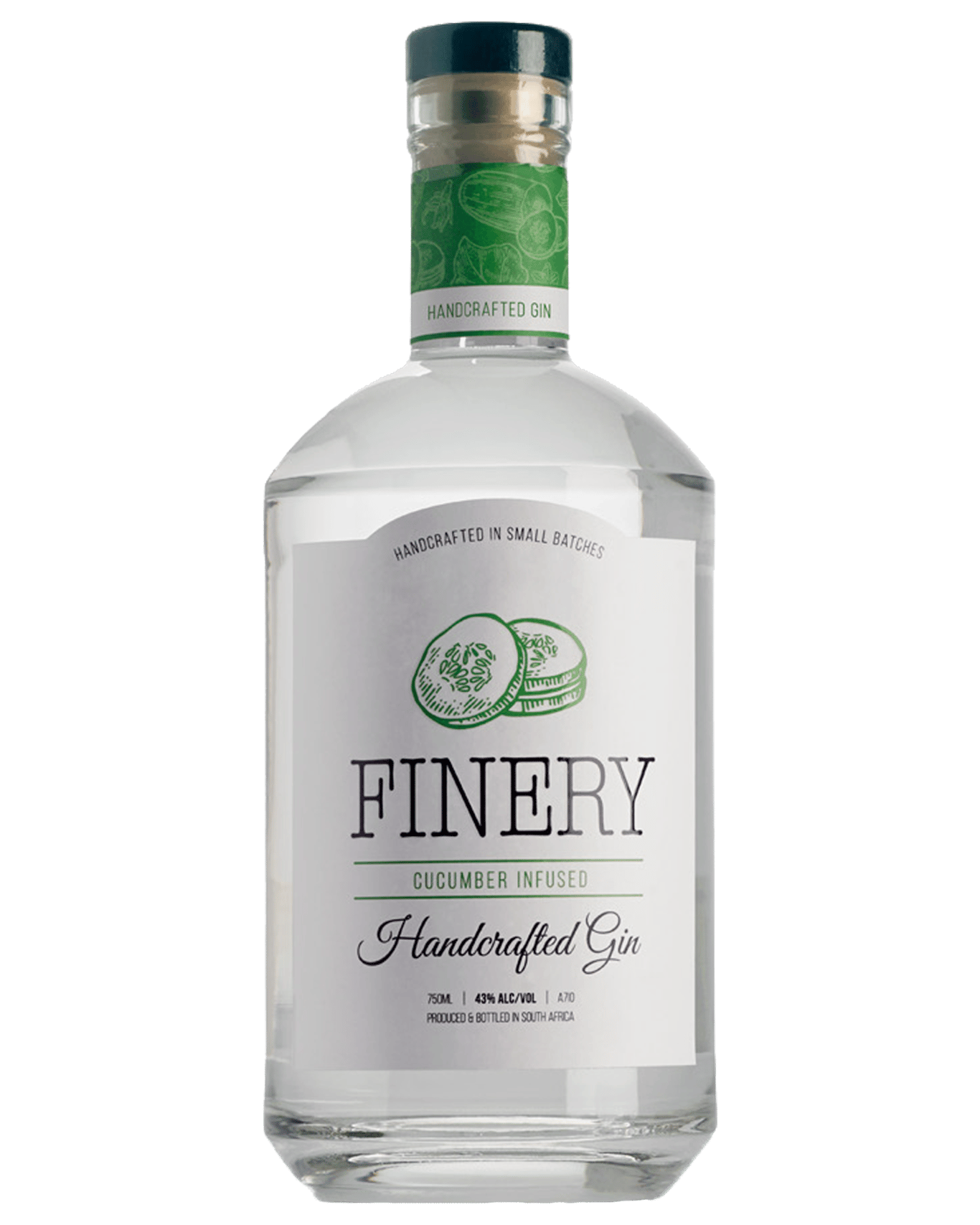 Buy Finery Cucumber Infused Handcrafted Gin 750ml Online (Lowest Price