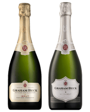  Graham Beck Duo Pack Graham<br>Beck Ultra Brut... 750ML Ultra Brut 750mL (12.5%)<br>A bubbly in its purest form Previously known as Brut Zero, this ultra-dry Cap Classique was crafted without the use of additional sugar in the dosage - the absence thereof allows the exceptional intrinsic qualities of the wine and its terroir to shine through more clearly. Ultra Brut is pure and honest – a true testimony of extraordinary fundamental excellence.<br>The Graham Beck Cap Classique craftsmen always maintain that making a sparkling wine with no sugar is lik