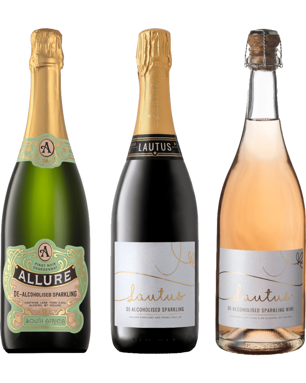 Buy Allure & Lautus Gift Pack Trio Non-alcoholic Sparkling Wines ...