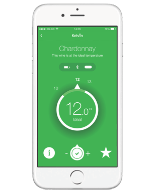 Kelvin // Wireless Wine Thermometer - Kelvin - Touch of Modern