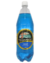  Wimmers Crave - Blue<br>Creaming Soda -... 1.25L NEW - Blue Creaming Soda with a hint of vanilla, the perfect beverage to either enjoy by itself or use as a ready mixer ideal with Gin, Vodka or white spirit over crushed ice.