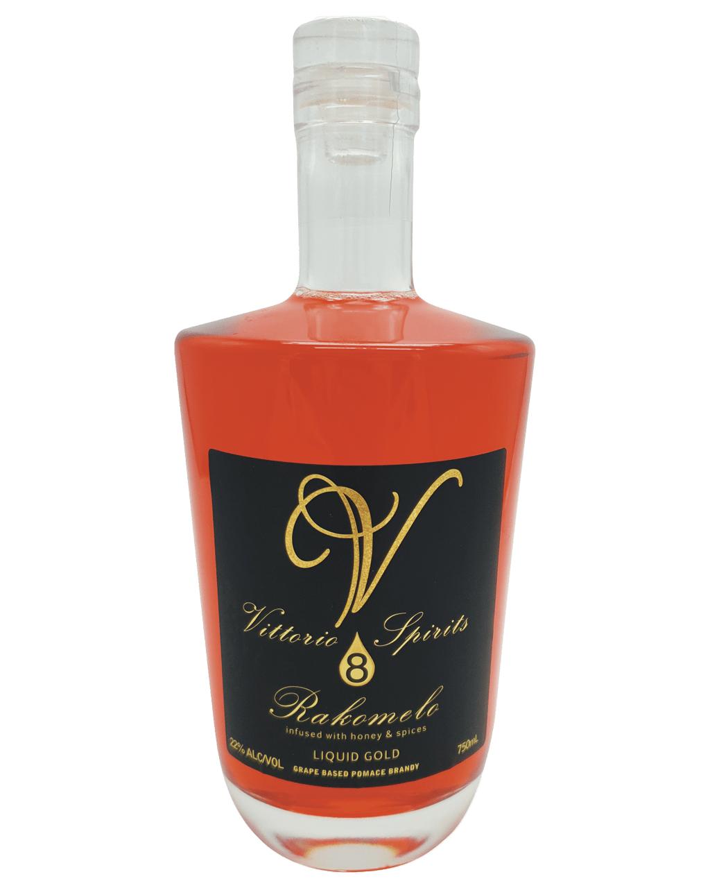 Vittorio Spirits Rakomelo Liquid Gold 750mL Honey And Spice Liqueur - Boozy