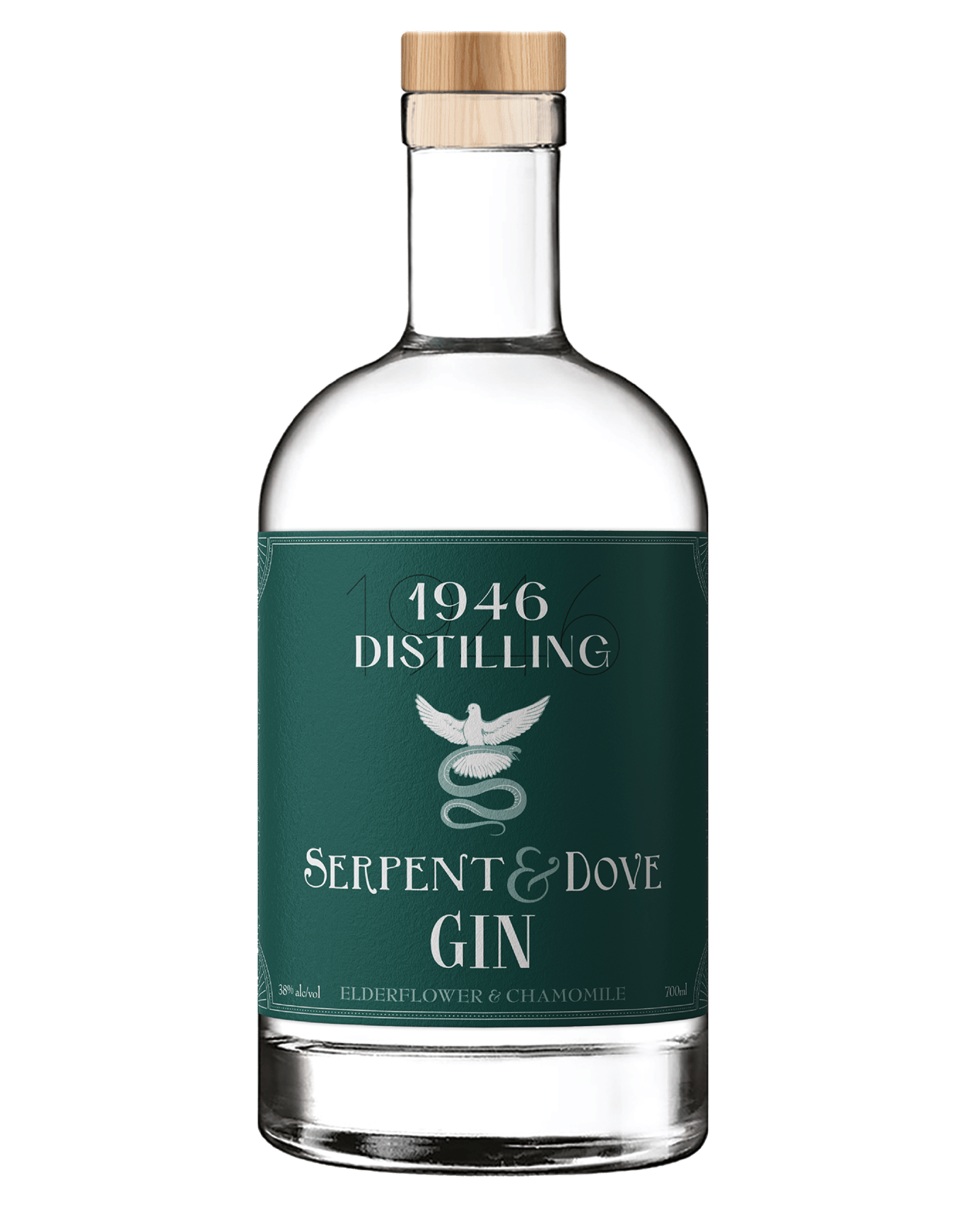 1946 Distilling Serpent And Dove Elderflower & Chamomile Gin (Unbeatable Prices) Buy Online