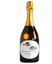  Borrowed Cuttings Central<br>Ranges Sparkling... 750ML Like its stablemate,another Decanter medal winner. Picpouls under the BC label are fast re-defining a new era of lighter easy drinking, so-refreshing lifestyle bubbles. Across many touch points it's found the perfect fit for aussie seafood &amp; sunsets. Grown NSW for the Moonlight Oyster co who introduced French picpoul vines to match its oysters. Crisp,light,brut,melony,spirit-lifting, this one transforms all expectations.