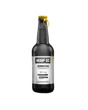  Hemp Oz Hemp Kombucha 330ml  330mL Hemp OZ Kombucha is a hand-crafted ancient brew that blends the gut-health powers of fermentation with the wellness benefits of a live probiotic! Scientifically developed to maximise a boost to your gut health, the live culture is only beneficial when unpasteurised and kept in a light-proof bottle.&nbsp; &nbsp; Hemp is&nbsp;rich in dietary fibre omega 3, 6, 9, iron, zinc, magnesium, & vitamins B and E. Hemp is a super-food, keeping your whole body healthy. Containing all 9 essential amino acids.