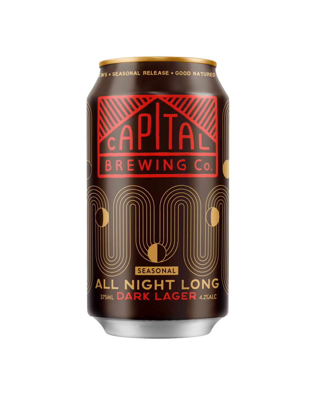 Buy Capital Brewing Co All Night Long Dark Lager 375ml Online (Lowest