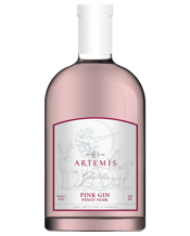  Artemis Goddess Pinot Noir<br>Pink Gin 500ml  500mL Unique Australian & Traditional gin botanicals are vapour distilled through a column basket with triple distilled cool~climate wine and then blended with Pinot Noir to produce our Goddess Pink Gin.