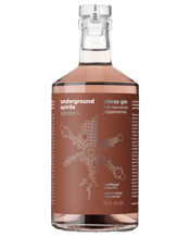  Underground Spirits Shiraz<br>Gin With Tasmanian... 700mL Starting with the recipe of our multi-award winning gin, Tasmanian Pepperberry is allowed to dominate the blend before maturing in shiraz barrels sourced from local Canberra region winemakers for around two months. The results are a remarkable uniqueness of each batch derived from the individual flavour qualities of each barrel. This is an absolute modern classic with a warm and delectable finish.
