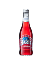  Hartz Sparkling Mineral<br>Water - Raspberry... 375ML Hartz Tasmanian Lightly Sparkling Mineral Water 375ml is sourced from the remote wilderness of South West Tasmania. The unspoiled wilderness and natural waterways of an island world famed for its pristine qualities is captured in every bottle.&nbsp; Containing the perfect natural balance of minerals it has a distinctive, fresh taste. We then just add a little flavour and fizz.